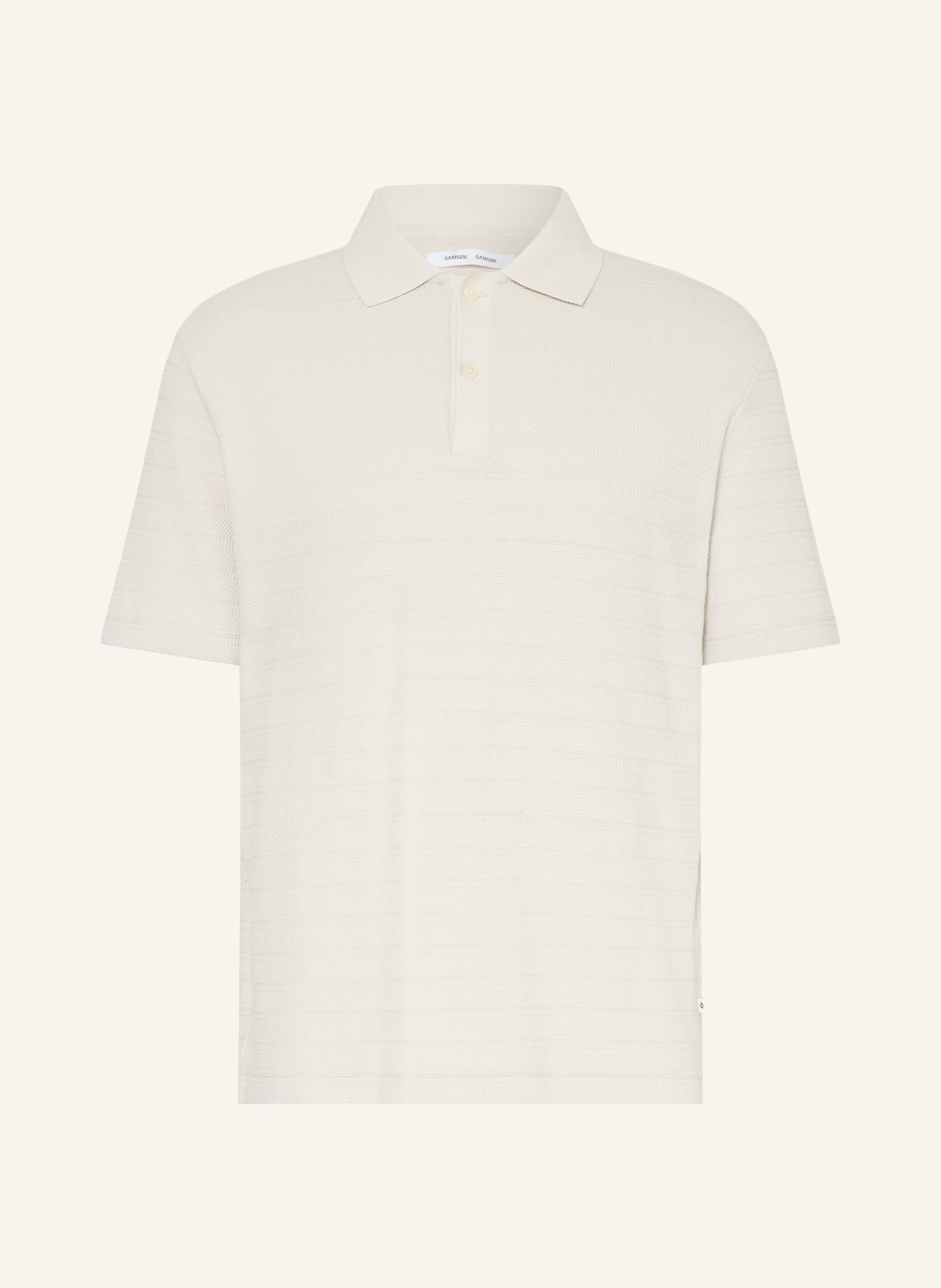 SAMSØE  SAMSØE Strick-Poloshirt SAJASE