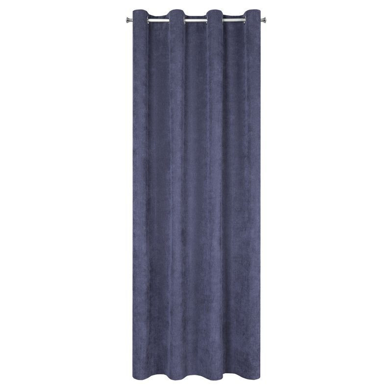 Zasłona na przelotkach JULIE 140x250 granatowa