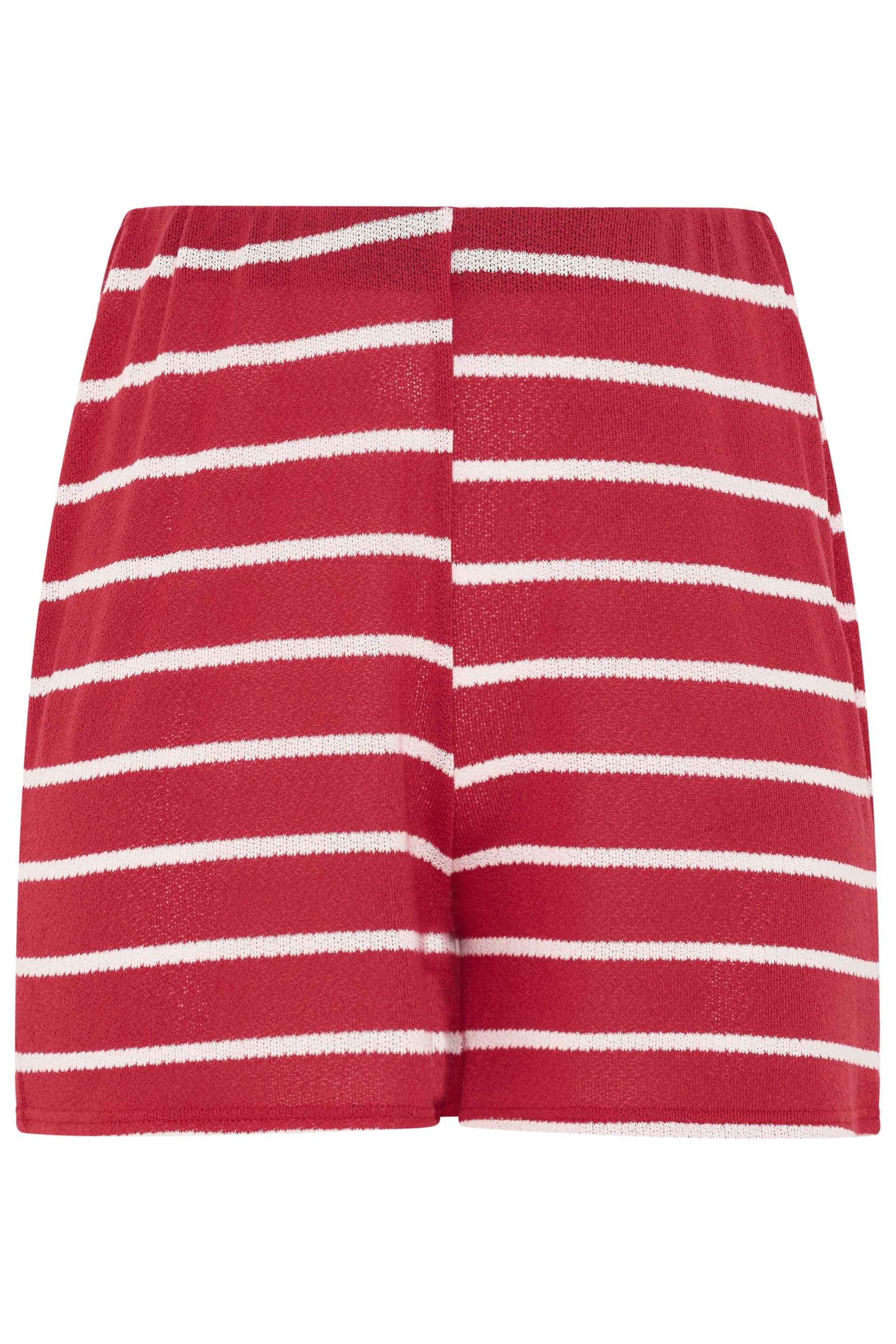 Yours Crochet Stripe Shorts