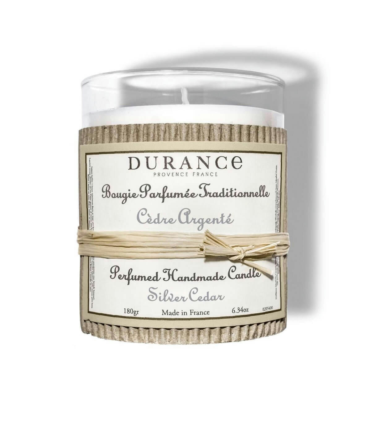 CÈDRE ARGENTÉ - Bougie parfumée cèdre argenté