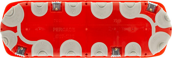 Boîte d'encastrement No Airbox Multiplat 3 postes - P 40 mm Protec