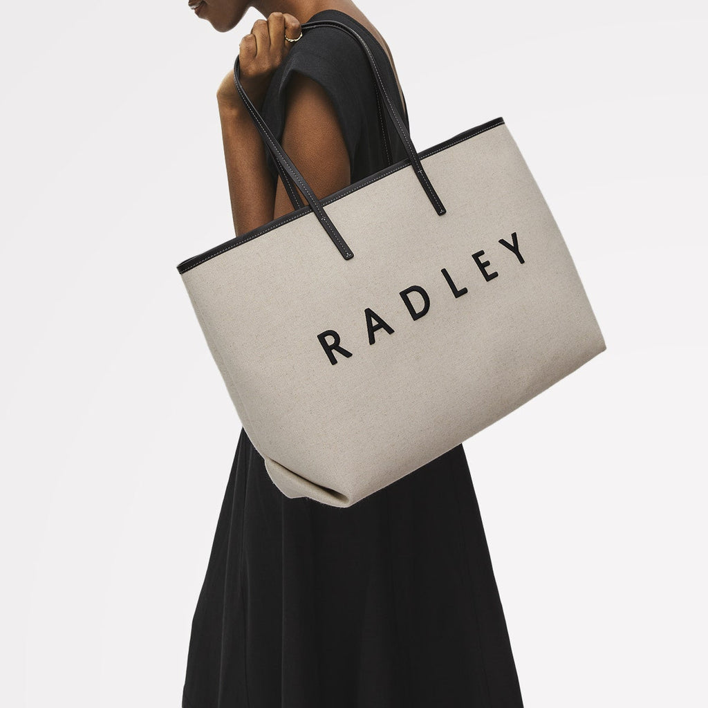 Sutherland Row - Large Open Top Tote Bag