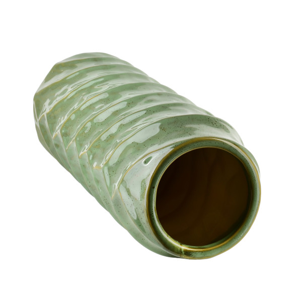 Wazon TALLIE GREEN 13x9x35cm