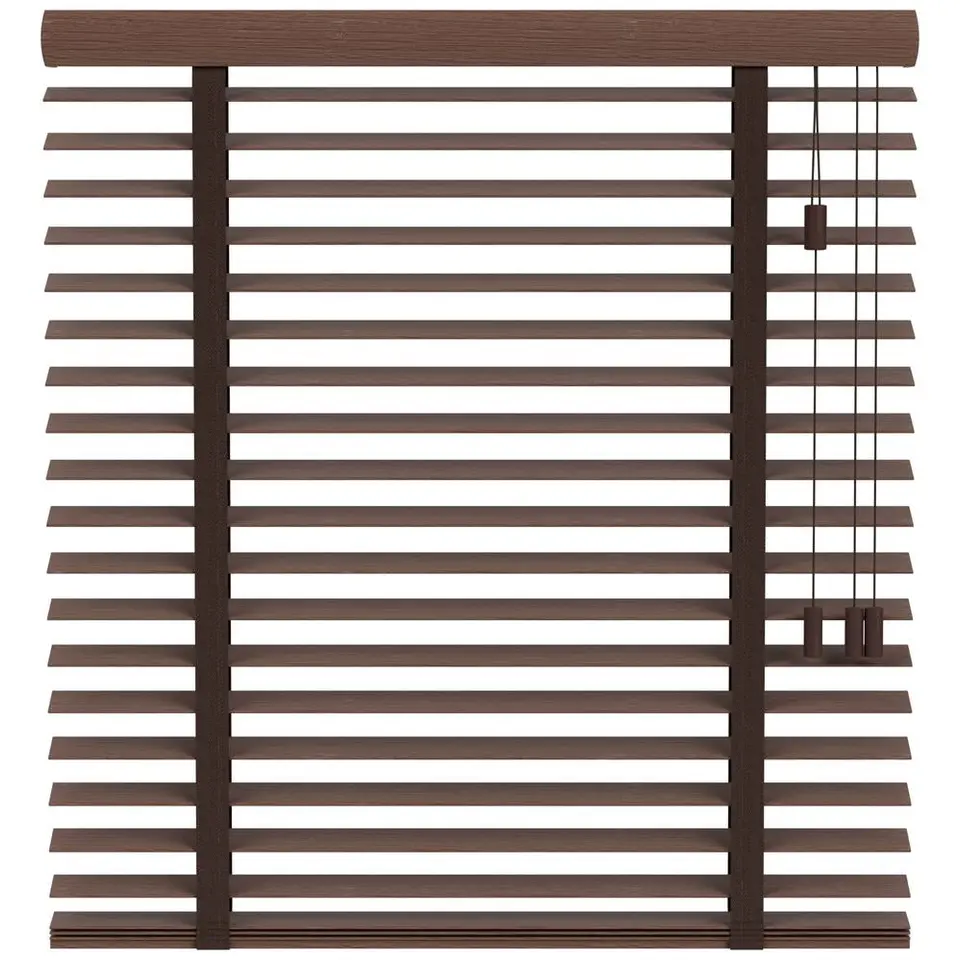 Fenstr bamboe jaloezie Tahiti 65mm - cacao bruin (30502)