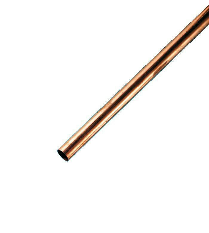 Great Lakes Copper Type M Thin Wall Copper Pipe, 1/2-in x 12-ft