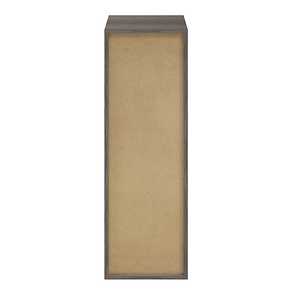 Caisson effet chêne grisé GoodHome Atomia H. 112,5 x L. 37,5 x P. 45 cm
