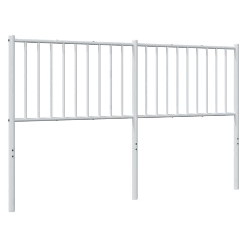 NNEVL Metal Headboard White 152 cm