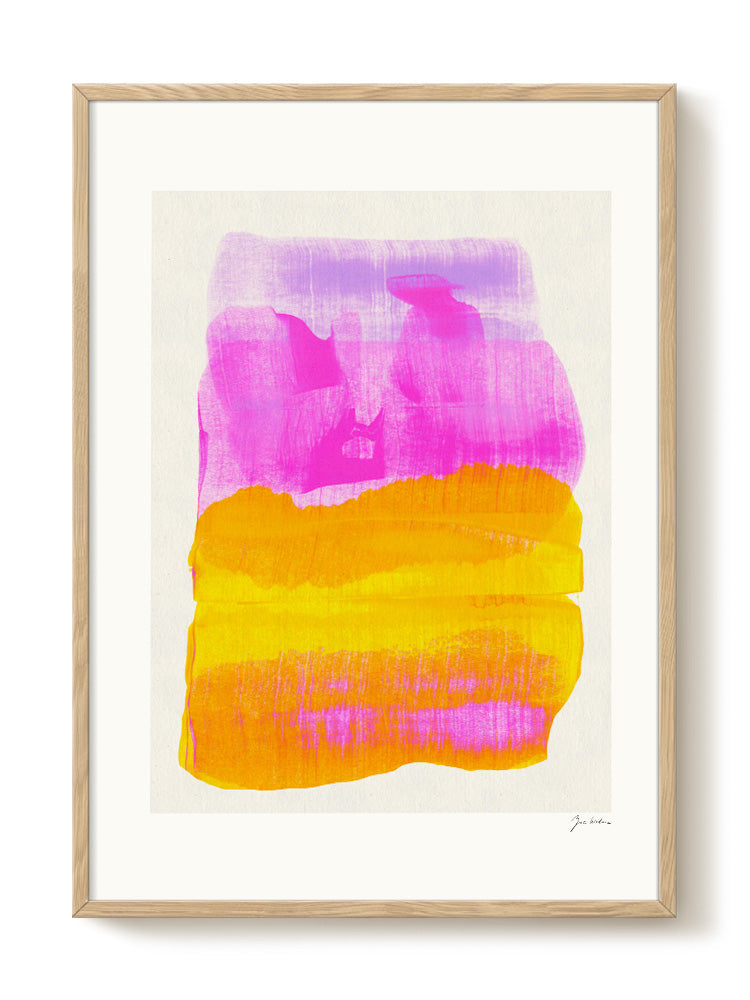 Zoe - Summer Hue - PSTR studio Kunst Poster