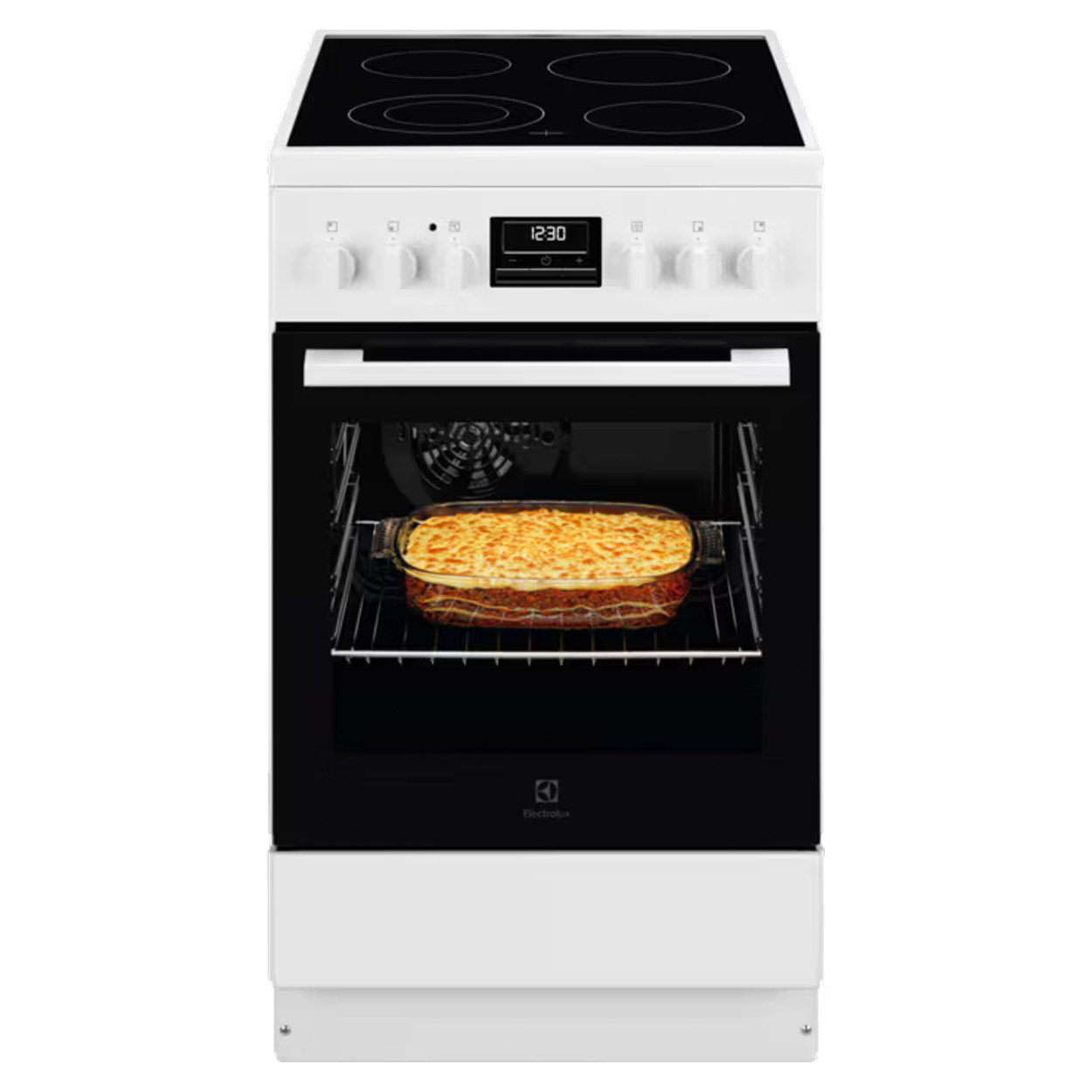 Kuchnia ceramiczna ELECTROLUX LKR540266W biała 50 cm