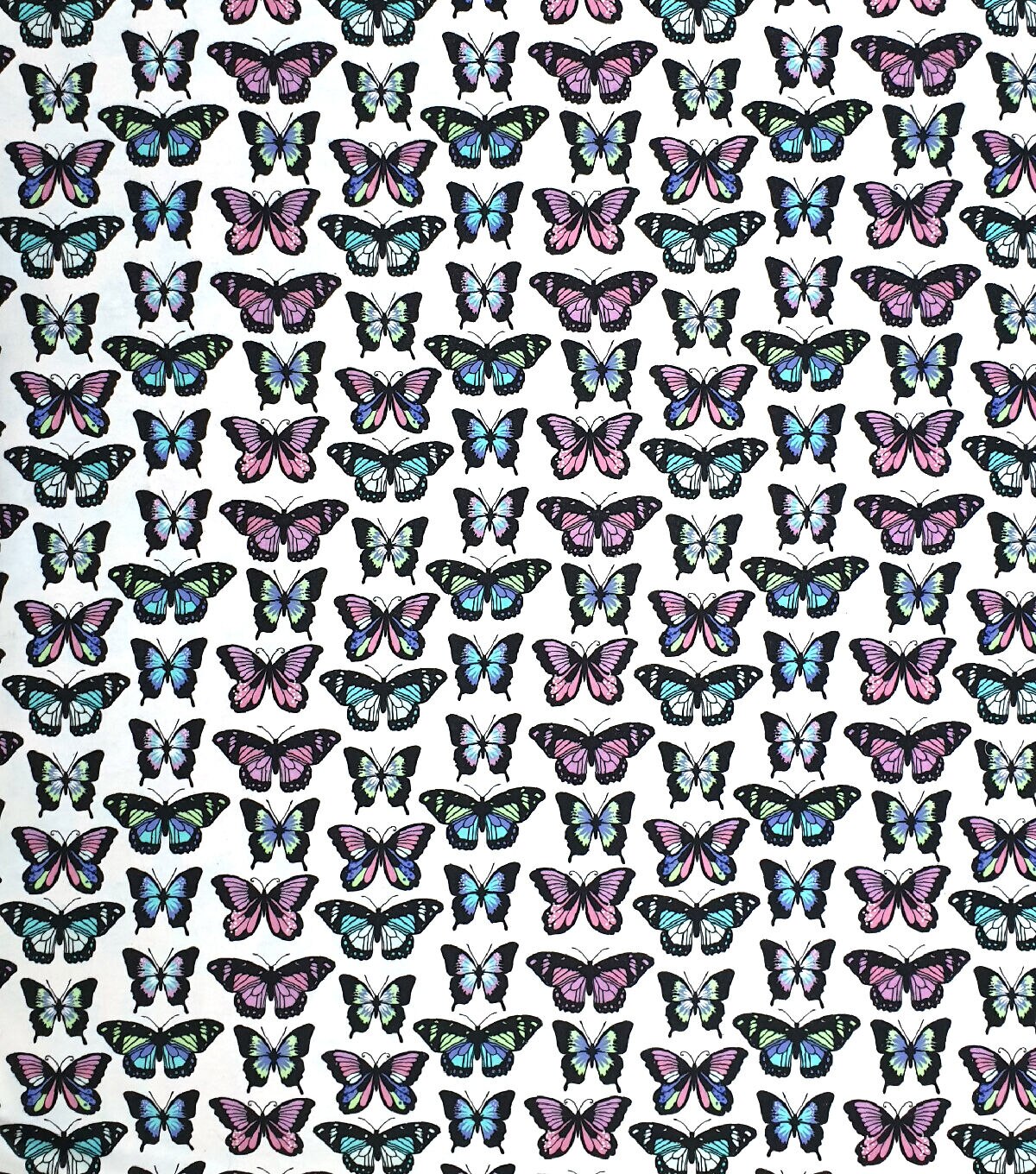 Linear Butterfly Super Snuggle Flannel Fabric