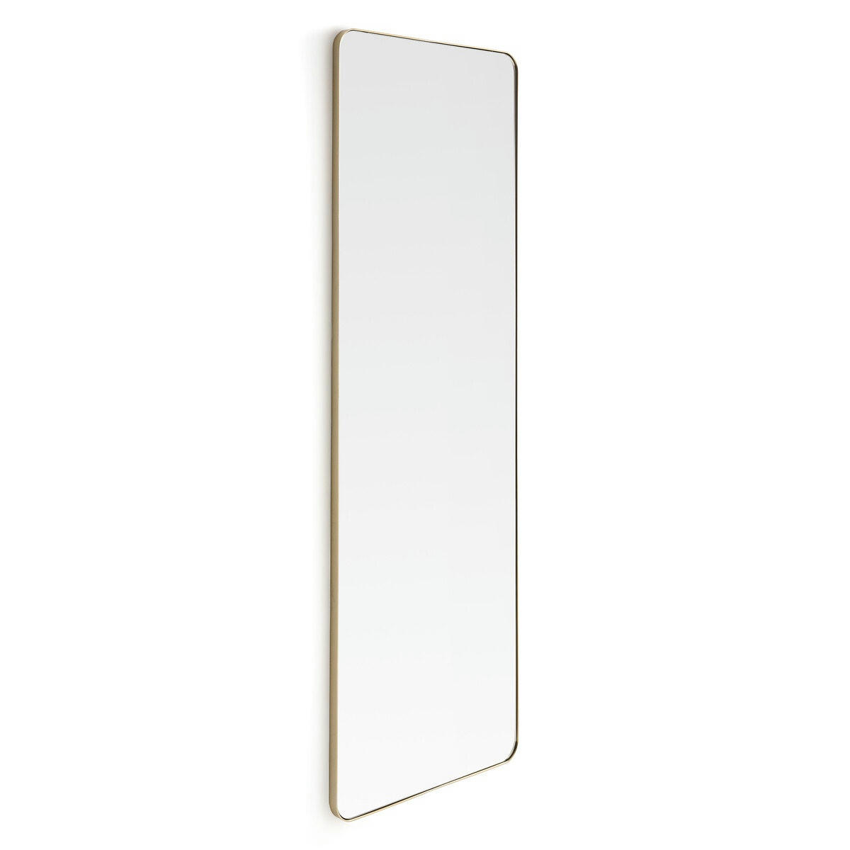 Miroir rectangulaire en métal fer 50x150 cm, Iodus