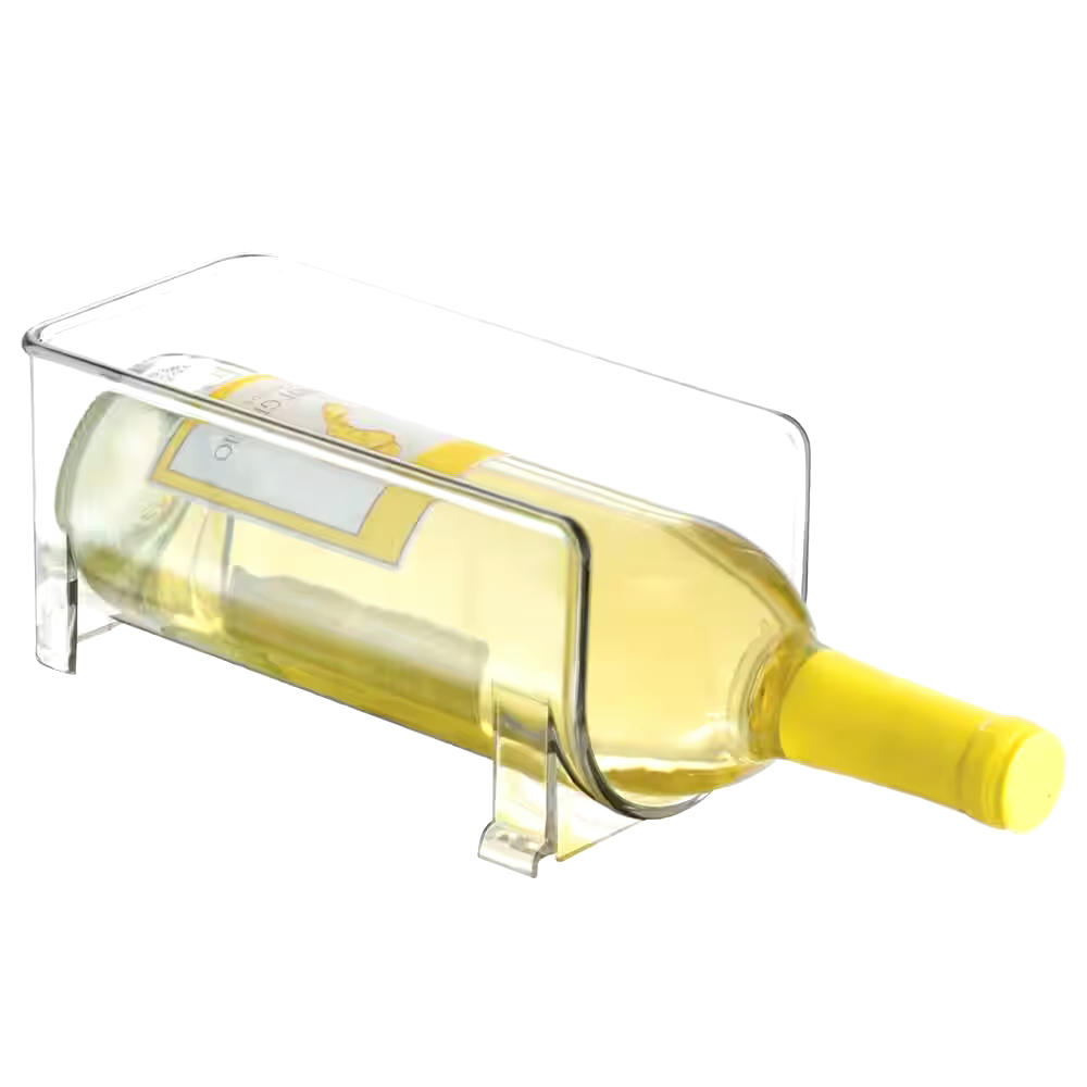 iDesign Fridge & Freezer Stackable Wine Holder Bin