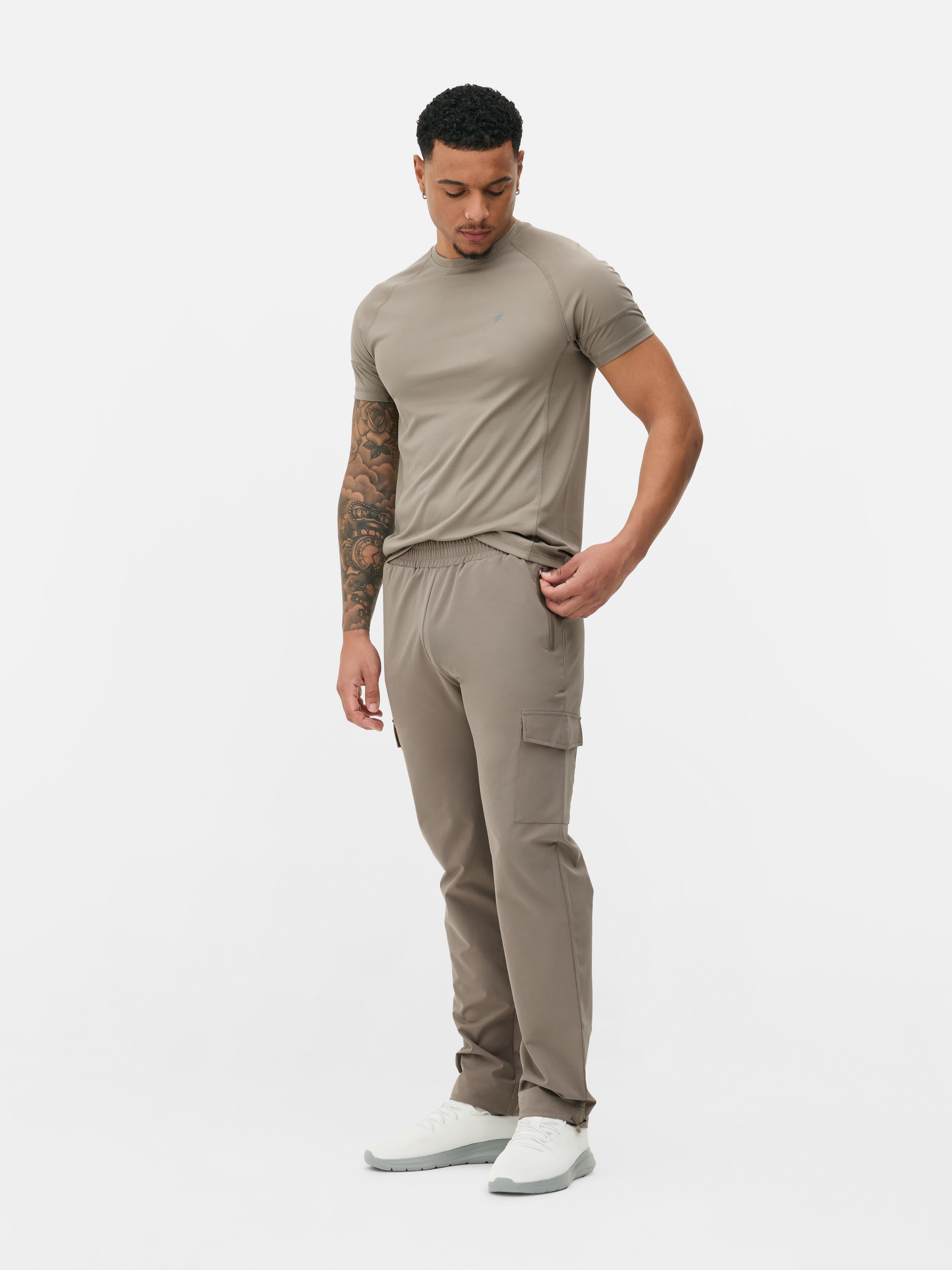 Woven Cargo Joggers