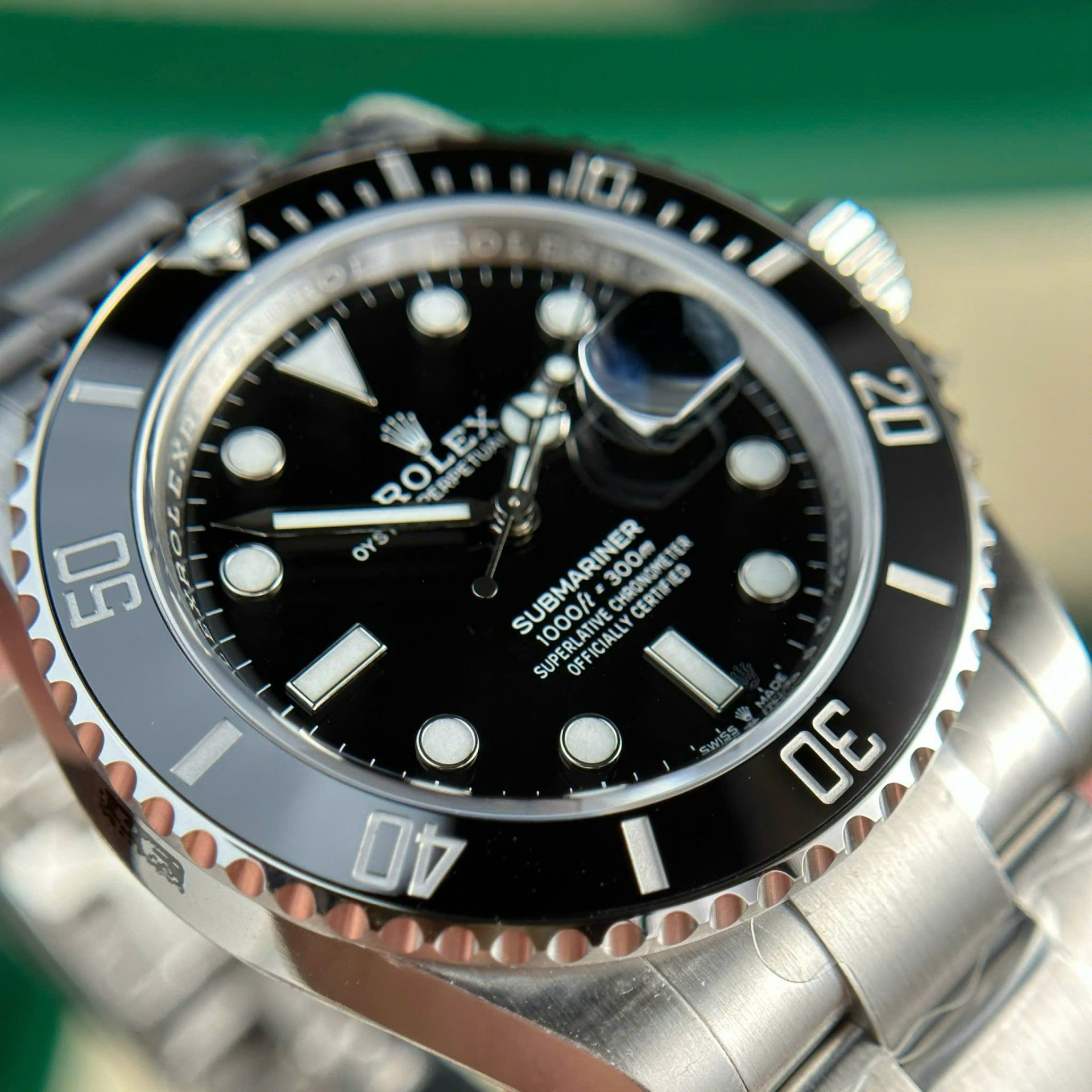 Rolex Submariner 126610LN 904L Steel Black Dial 41mm Oyster Super Clone