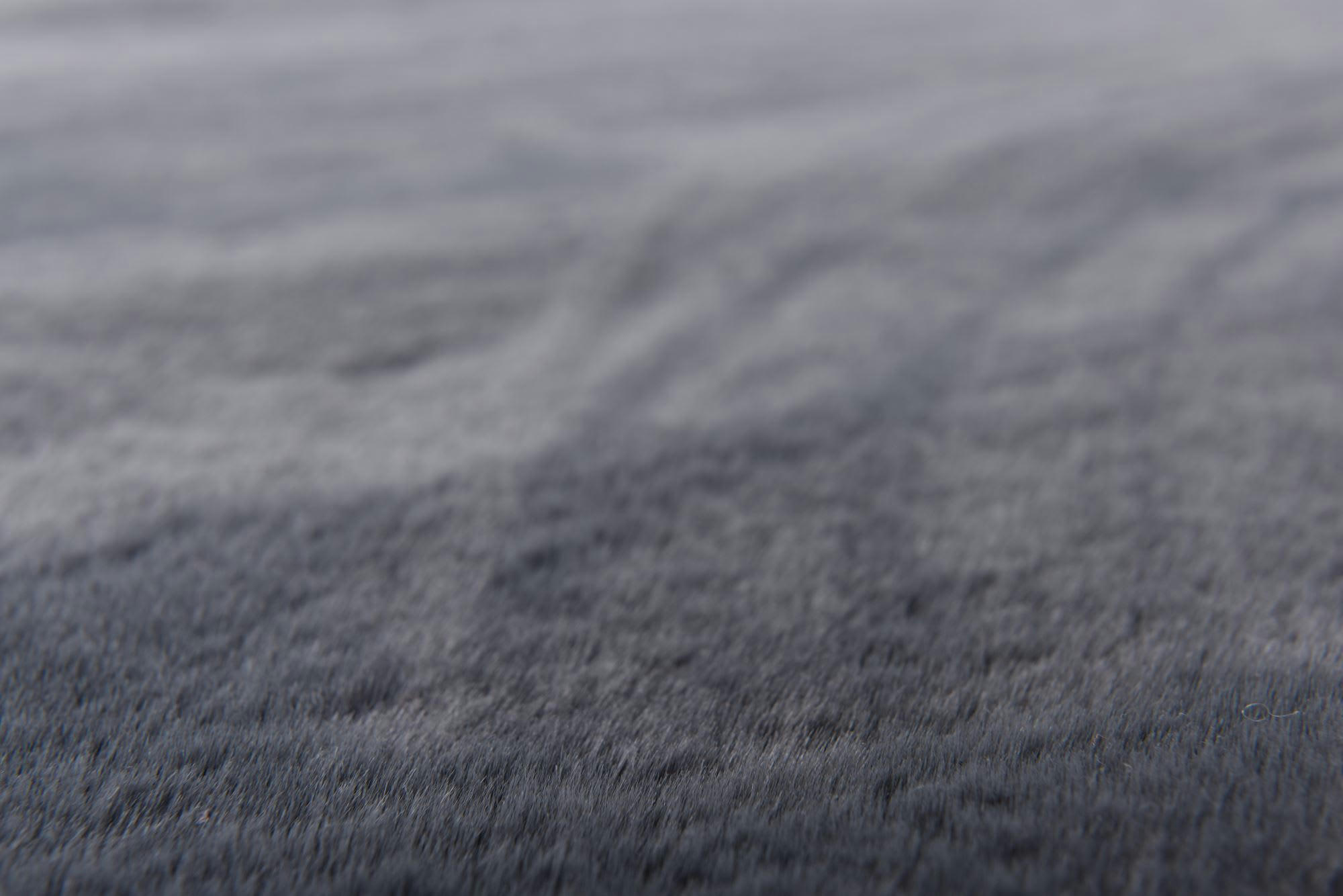 CHIARA - Tapis tissé à la machine en polyester - anthracite