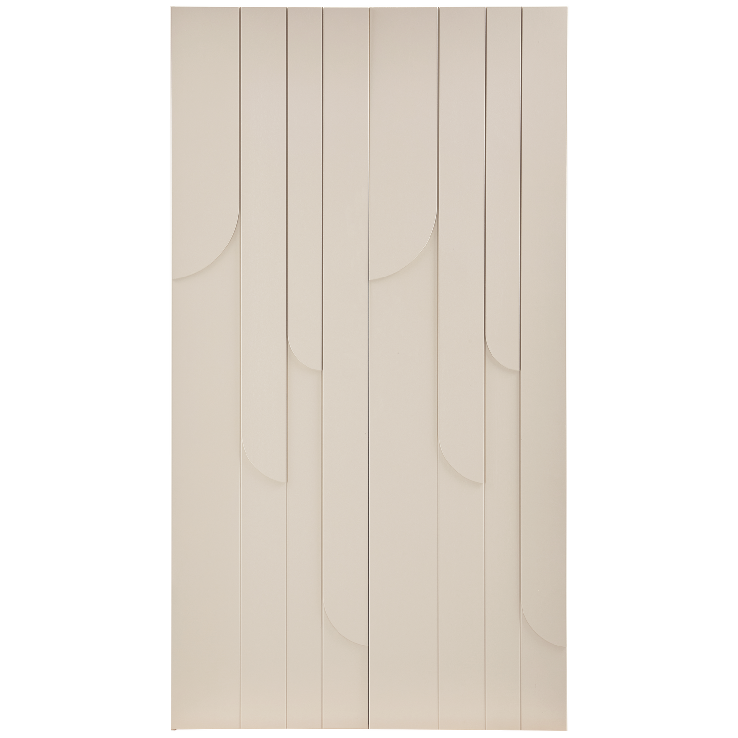 WOOOD 2-deurs kledingkast Rain - Grenen - Dust - 200x110x57