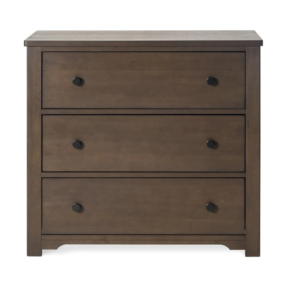 Forever Eclectic Harmony 3-Drawer Dresser with Dressing Kit-Brushed Truffle