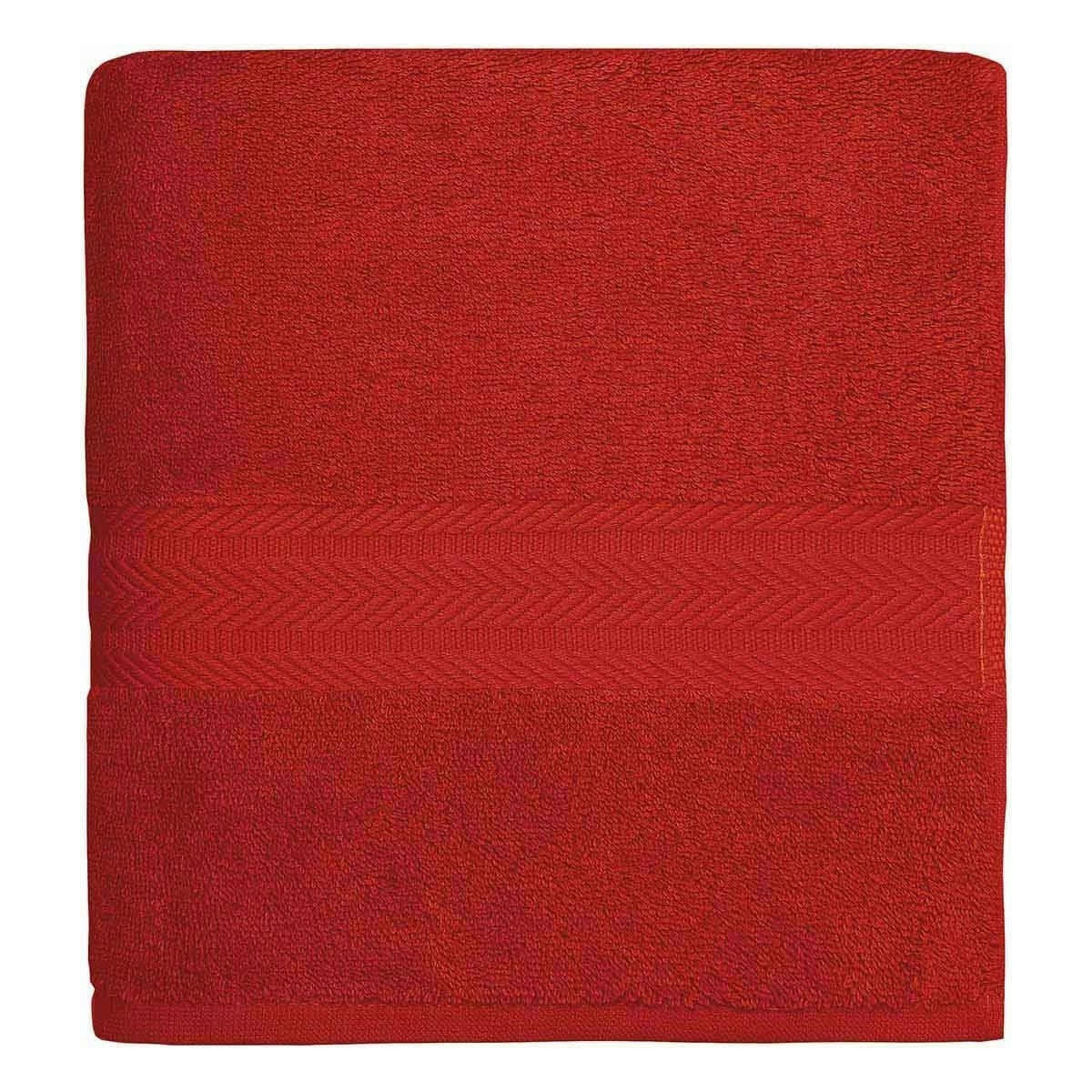 LUXURY - Drap de bain 550gr/m²  rubis 70x140 cm