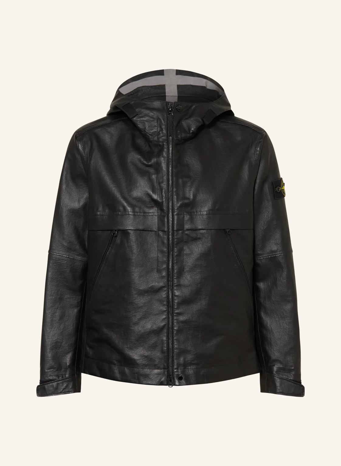 STONE ISLAND Lederjacke