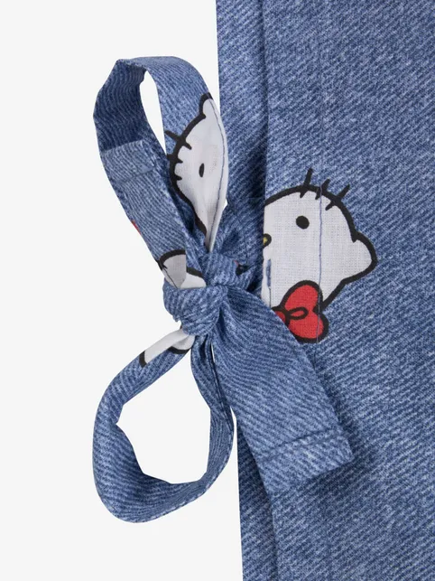 Sengetøj HELLO KITTY 140x200 blå