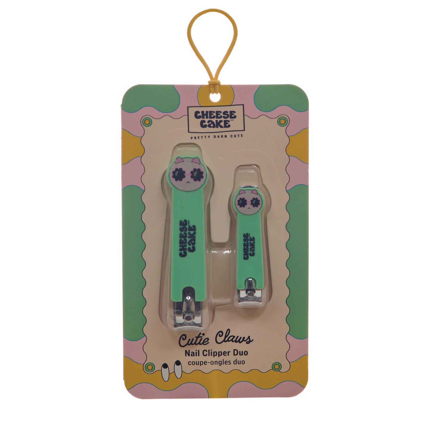 Cheesecake Nail Clipper Duo Pack Green Cat