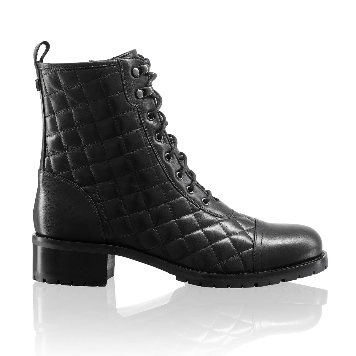 Russell & Bromley TOUGHSTUFF Quilt Biker Boot