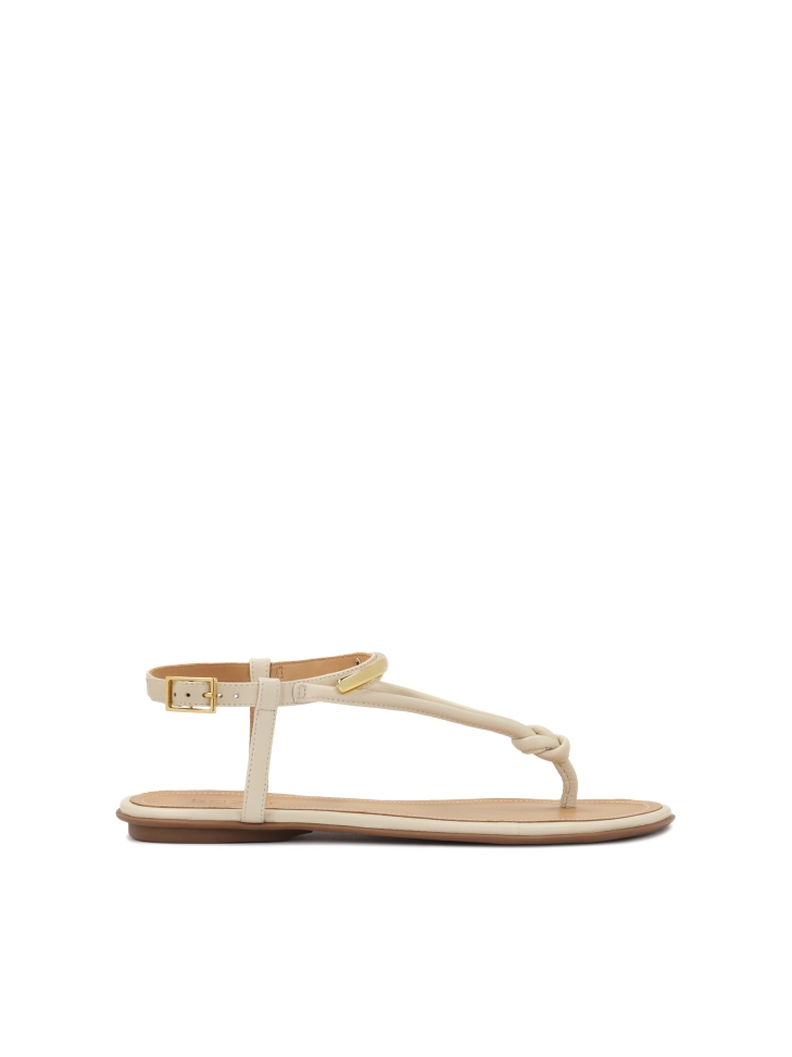 Ladies' beige sandals