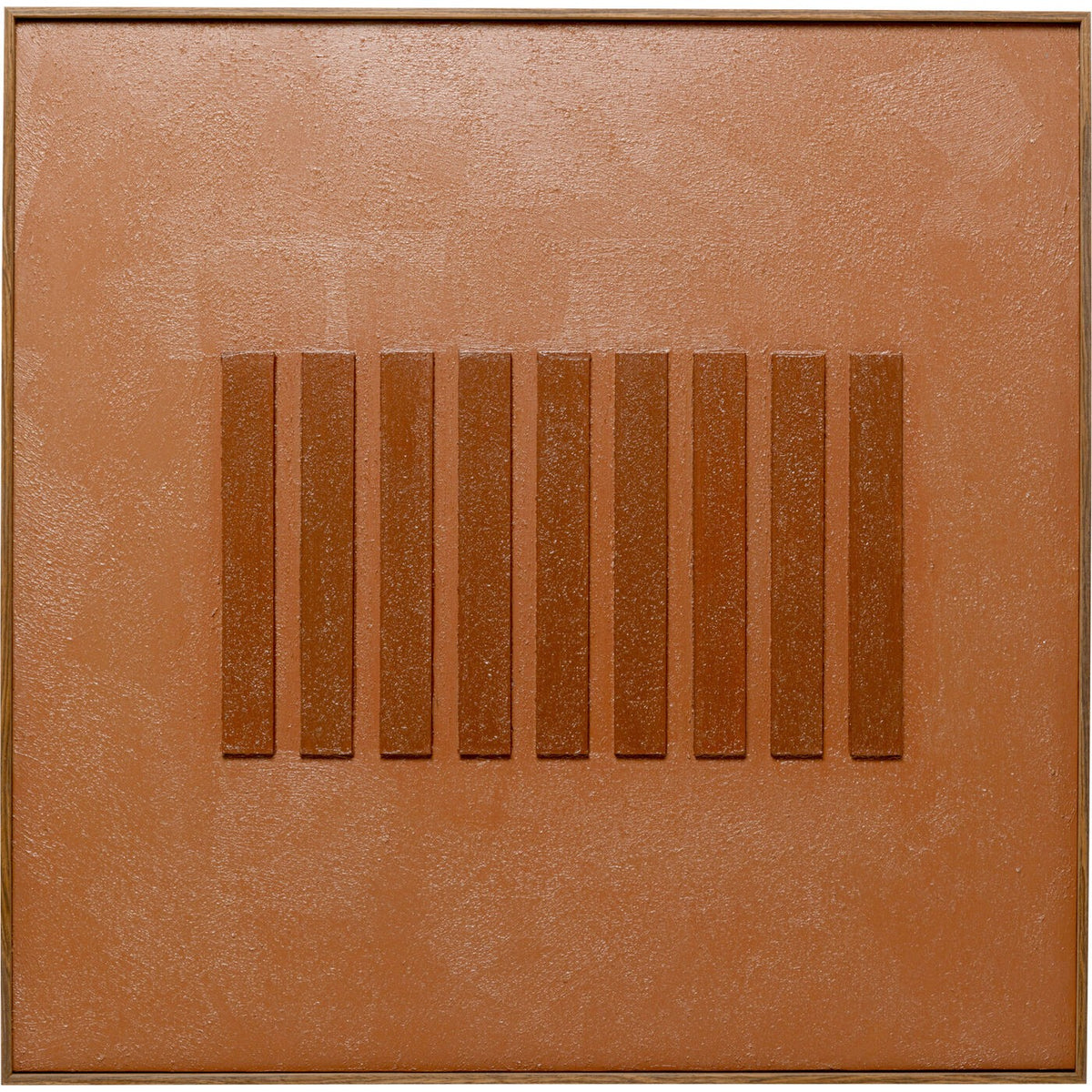 Kare Design Schilderij Art Row 100x100cm bruin