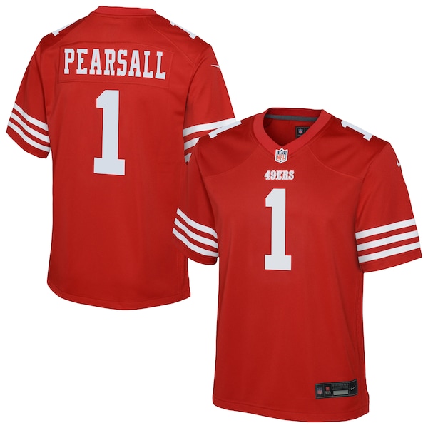 Ricky Pearsall San Francisco 49ers Nike Youth Team Game Jersey - Scarlet