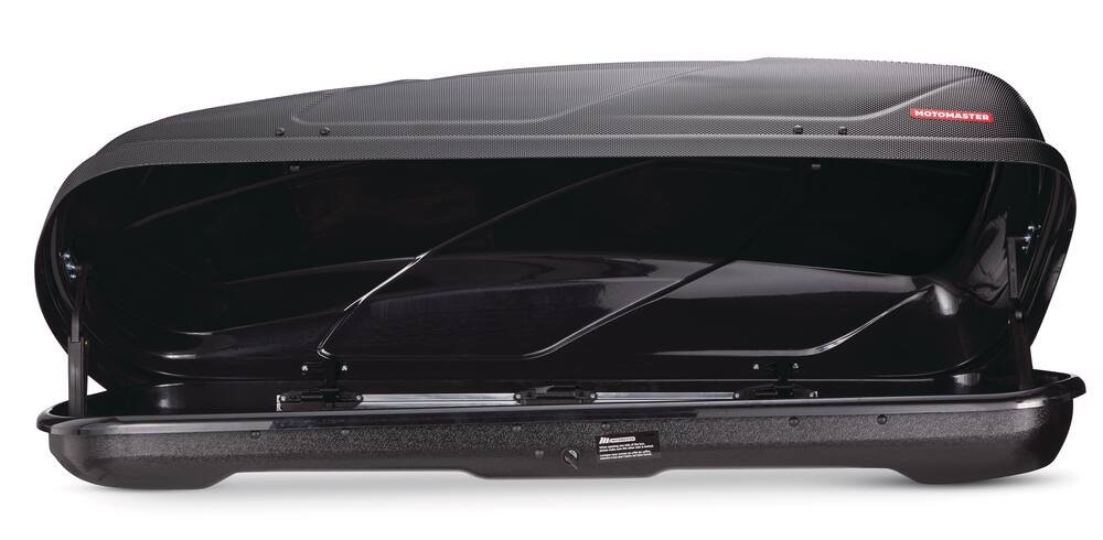 MotoMaster Roof Cargo Box, Black