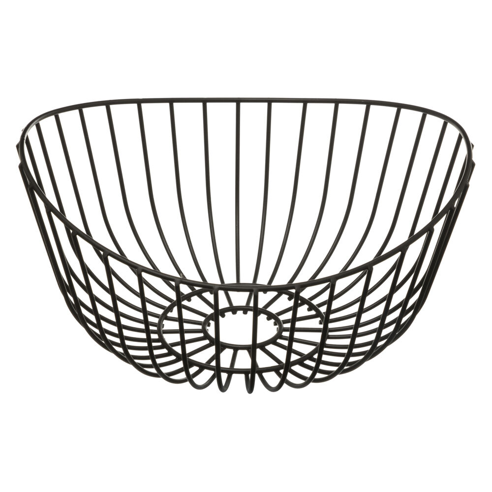 Fruteira com 2 níveis preta