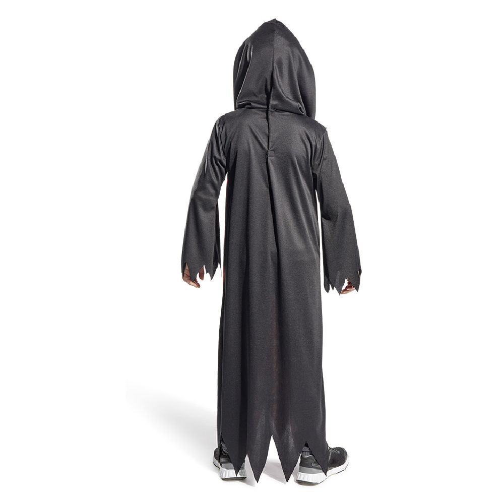Déguisement enfant Halloween tunique crâne flamme 4/6ans