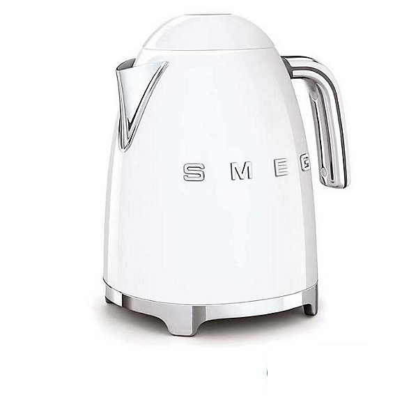 Bouilloire - SMEG - KLF03WHEU - 1,7 L - 2400W - Acier inox vernis - Blanc