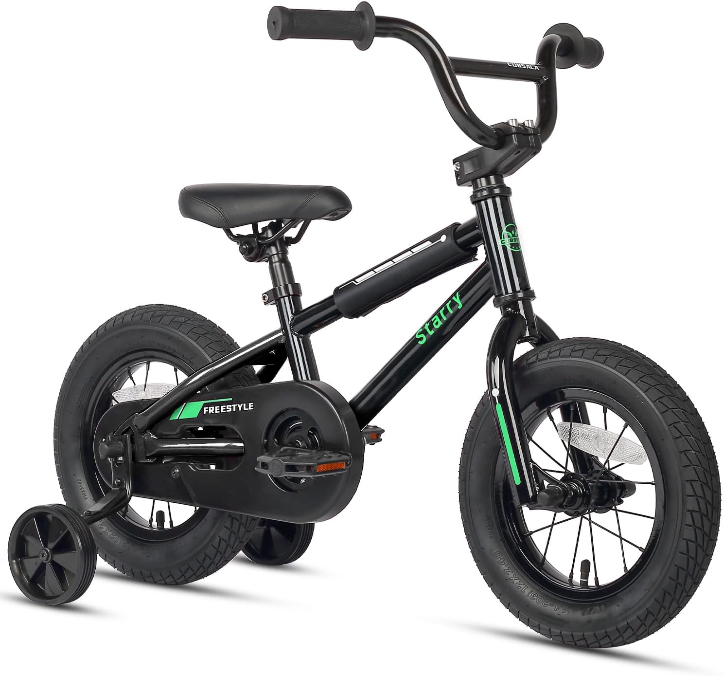 cubsala 12 14 16 18 Inch Kids Bike BMX Style Bicycle with Training Wheels Coaster Brake for 2-10 Years Old Toddlers Boys Girls Multiple Colors