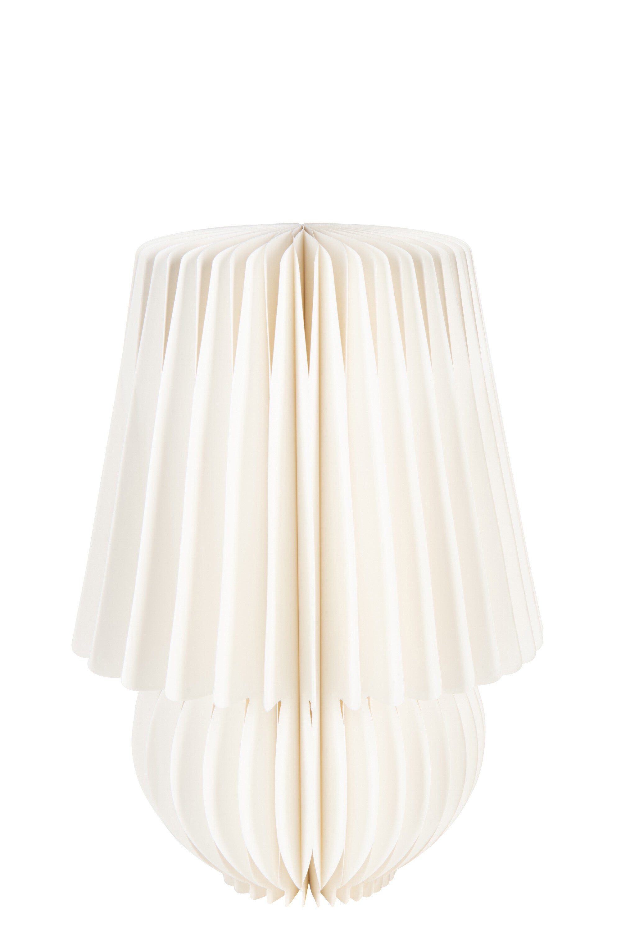 J-Line lampenkap Vouwbaar - papier - gebroken wit