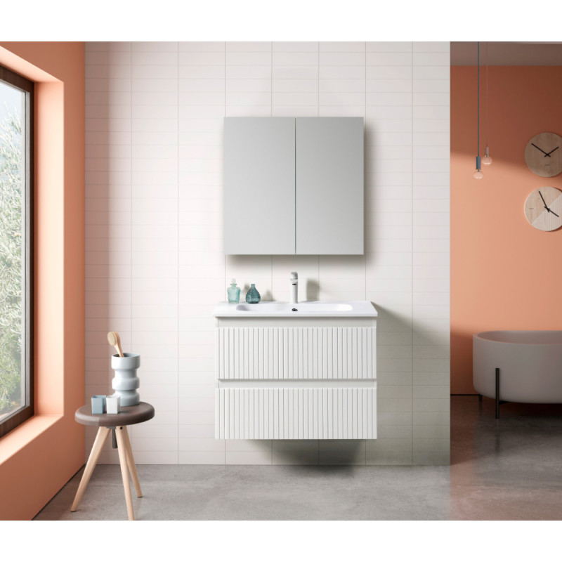 Armoire de toilette Palermo Home Line noire 60 cm THYS