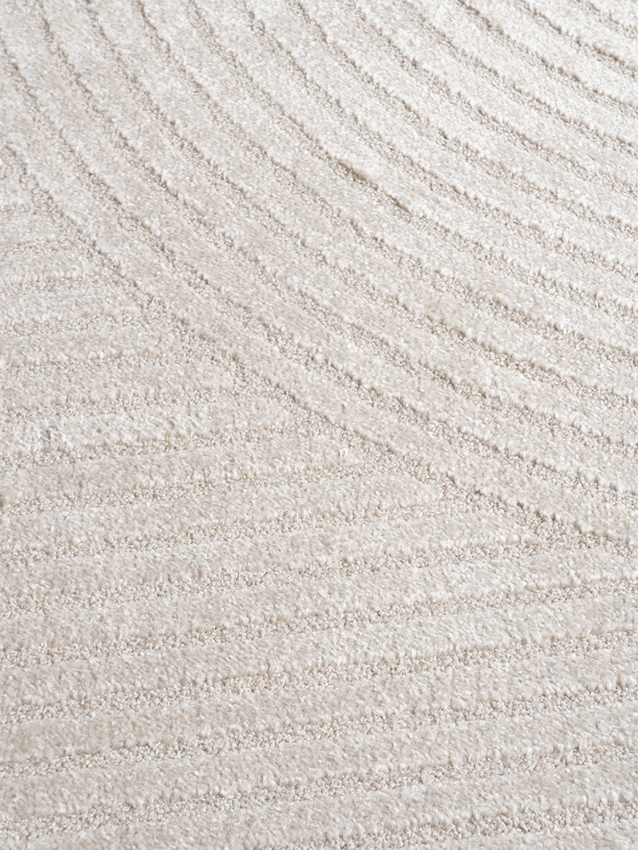 Veer Carpets - Vloerkleed Ella Beige Rond ø240 cm