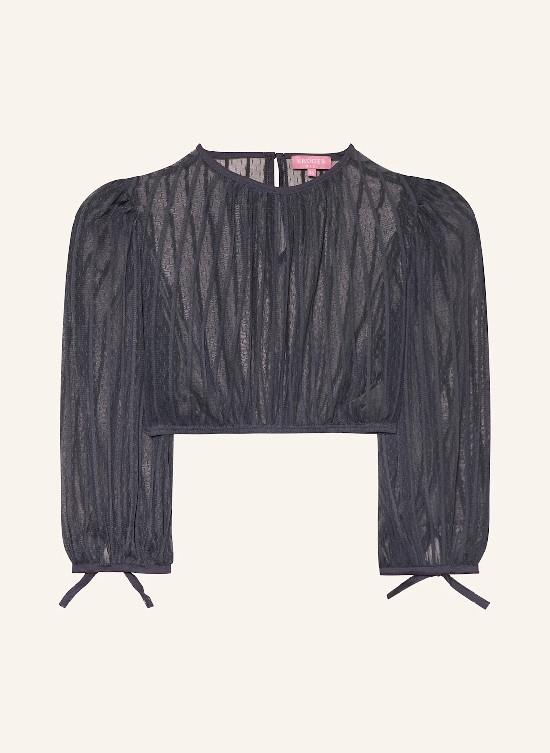 KRÜGER Dirndlbluse LAURYNA aus Mesh