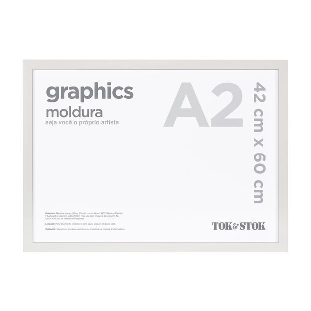 KIT MOLDURA A2 42 CM X 60 CM GRAPHICS