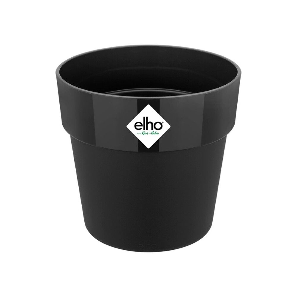 PLASTPOTTE ELHO B.FOR ORIGINAL Ø9CM SVART