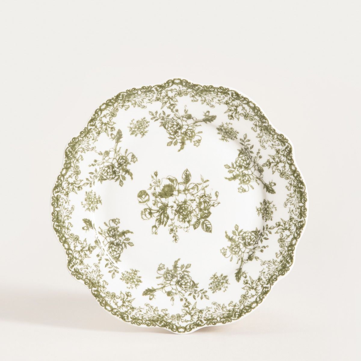 Talerz LOURRY deserowy zielony 19 cm