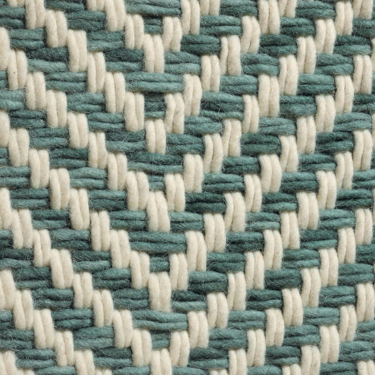 TWILL KM BCA 1A2T - Tapis kilim vert 200x280