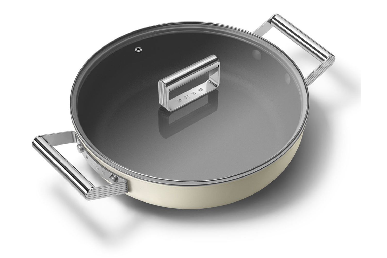 Smeg Deep 28cm Pan with Lid