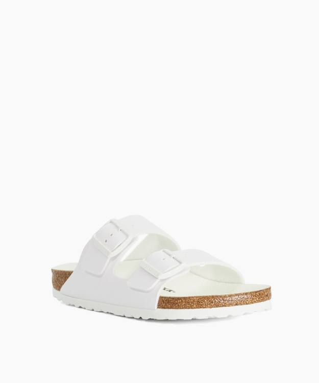 Arizona Birko F White - Two Strap Sandals