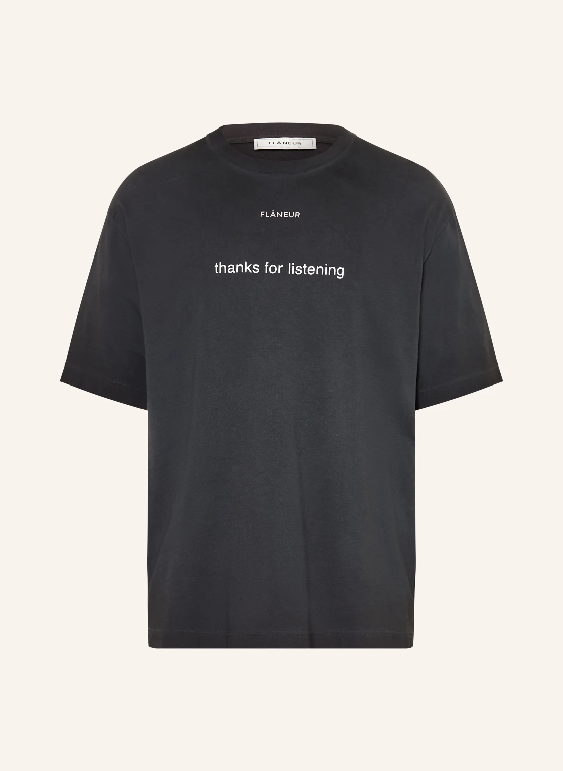 FLÂNEUR Oversized-Shirt LISTENING
