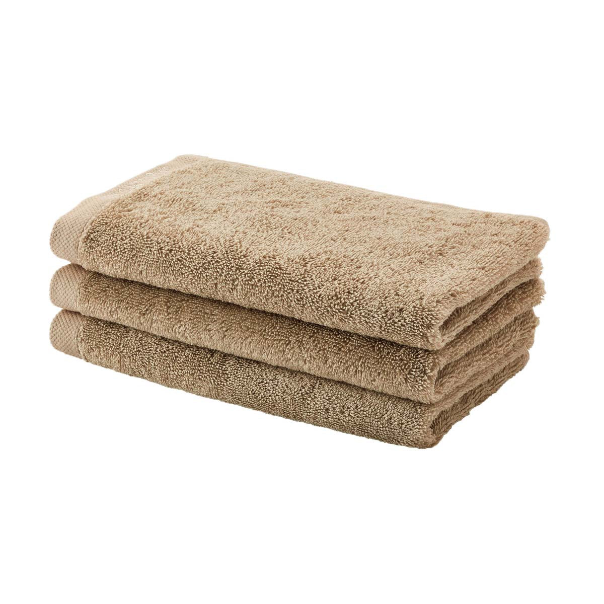 London Gastendoek Golden   Beige   Bruin   Katoen