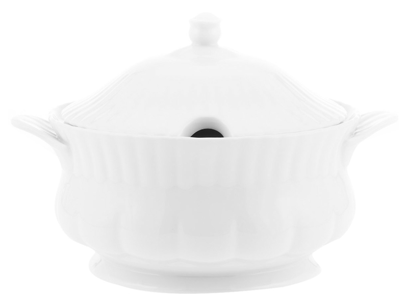 Waza Iwona porcelanowa 2,5 l biała