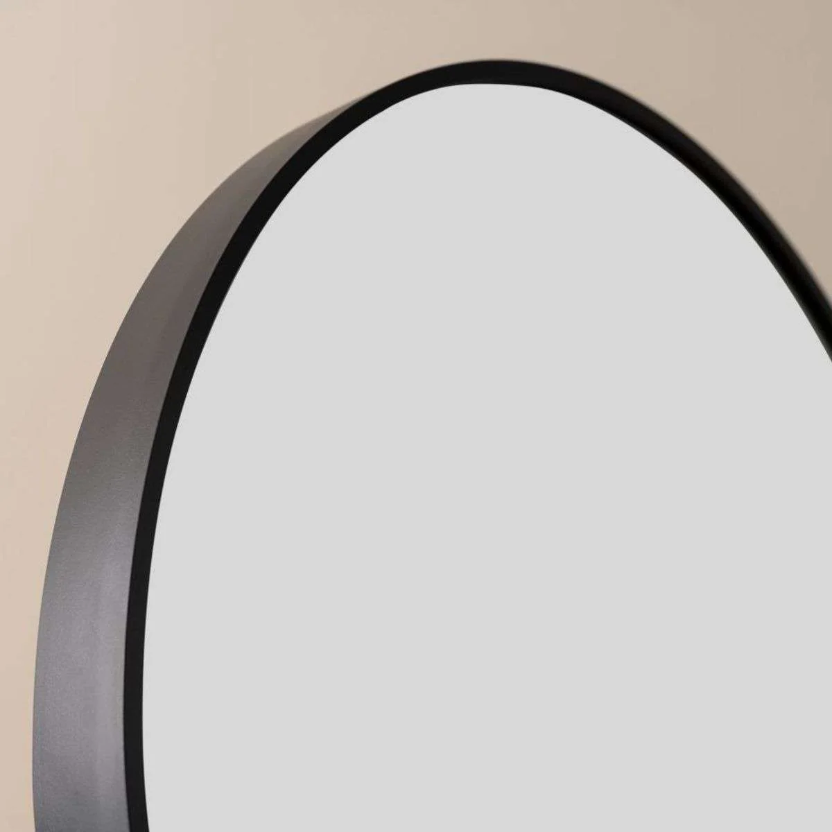 Jackson Metal Arch Full Length Freestanding Mirror - Black