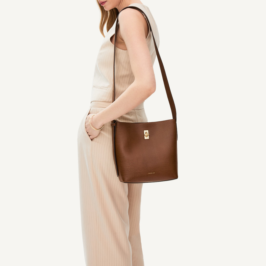 Threadneedle Street - Medium Open Top Cross Body Bag