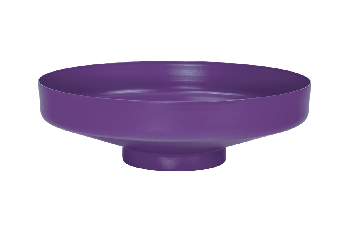 noo.ma VILU Stalen kom - Iris Violet
